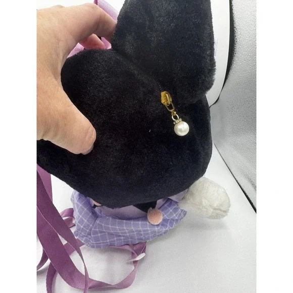 HELLO KITTY KUROMI ICHIBAN KUJI 13" PLUSH SANRIO MINI BACKPACK SHOULDER BAG A32 - Picture 7 of 7